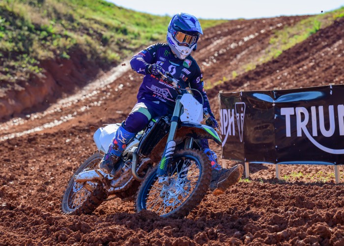 Triumph TF 450-RC test nowego motocross